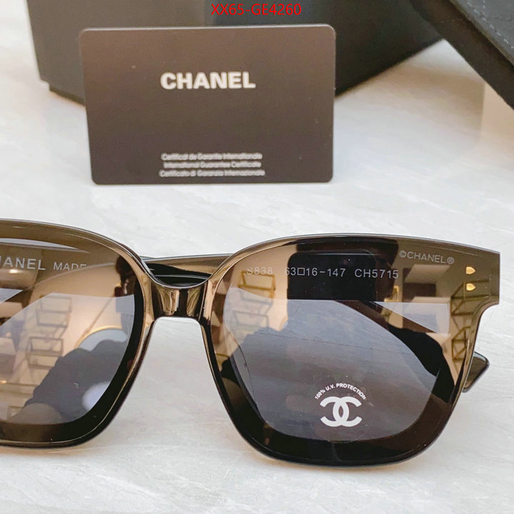 Glasses-Chanel,shop cheap high quality 1:1 replica , ID: GE4260,$: 65USD