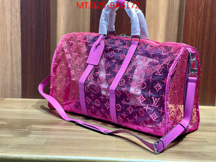 LV Bags(4A)-Keepall BandouliRe 45-50-,how to find designer replica ,ID: BA6172,$: 125USD