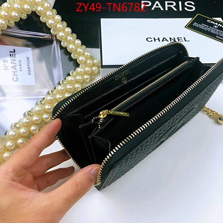 Chanel Bags(4A)-Wallet-,ID: TN6782,$: 49USD