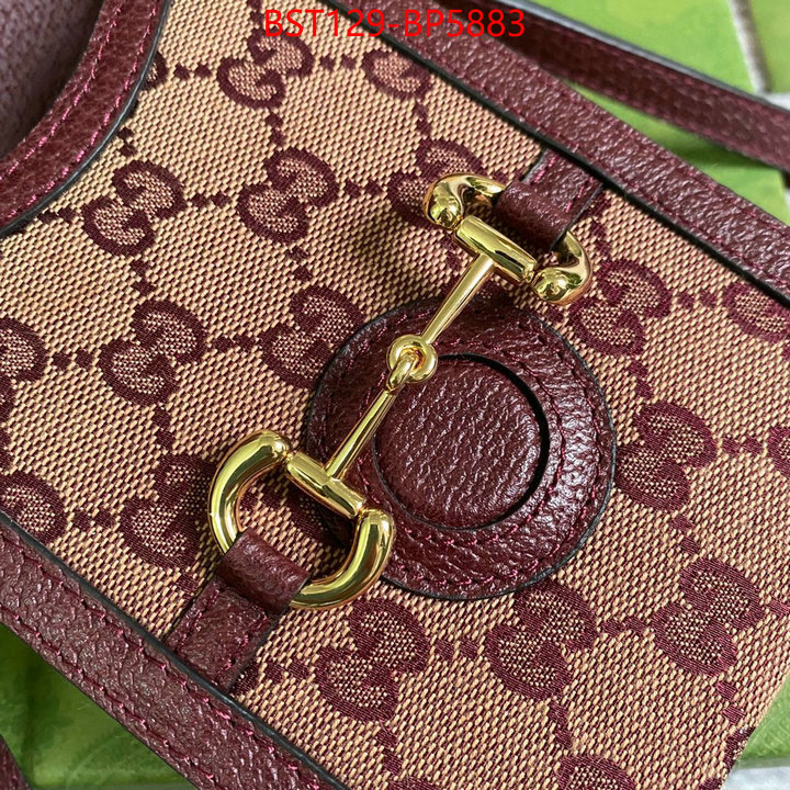 Gucci Bags(TOP)-Horsebit-,the best designer ,ID: BP5883,$: 129USD