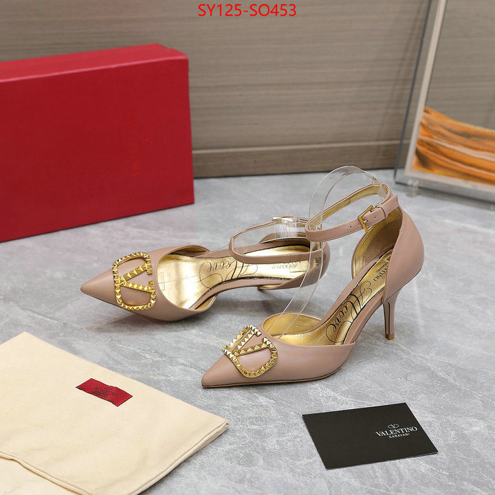 Women Shoes-Valentino,aaaaa+ class replica , ID: SO453,$: 125USD