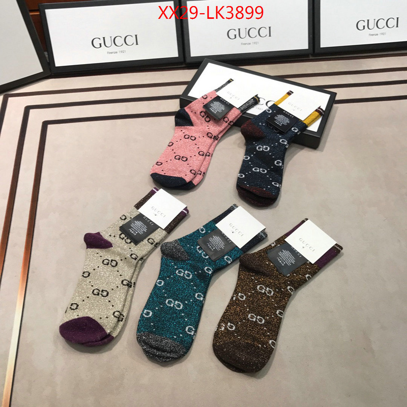 Sock-Gucci,perfect , ID: LK3899,$:29USD