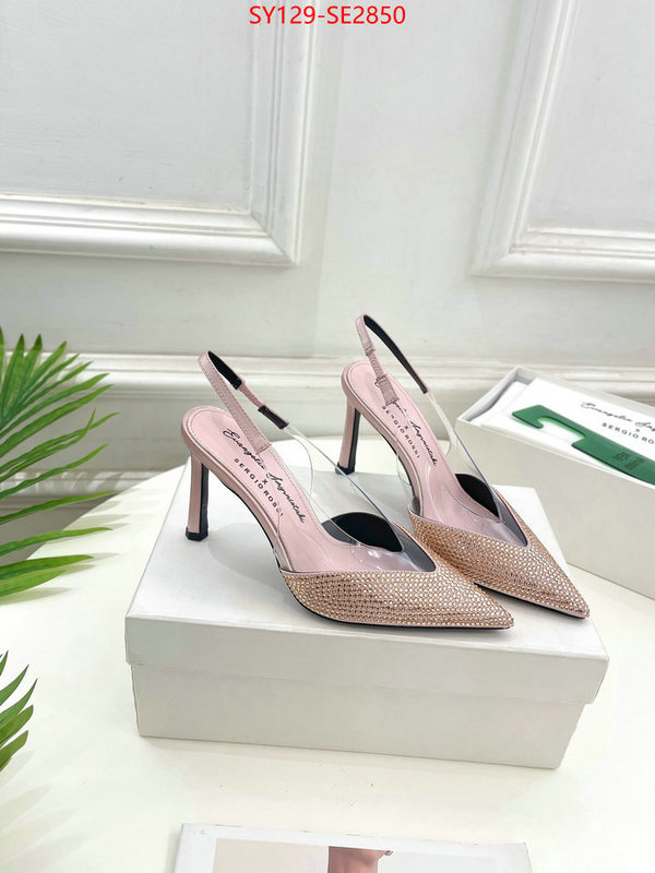 Women Shoes-Sergio Rossi,top sale ,luxury fashion replica designers , ID: SE2850,$: 129USD