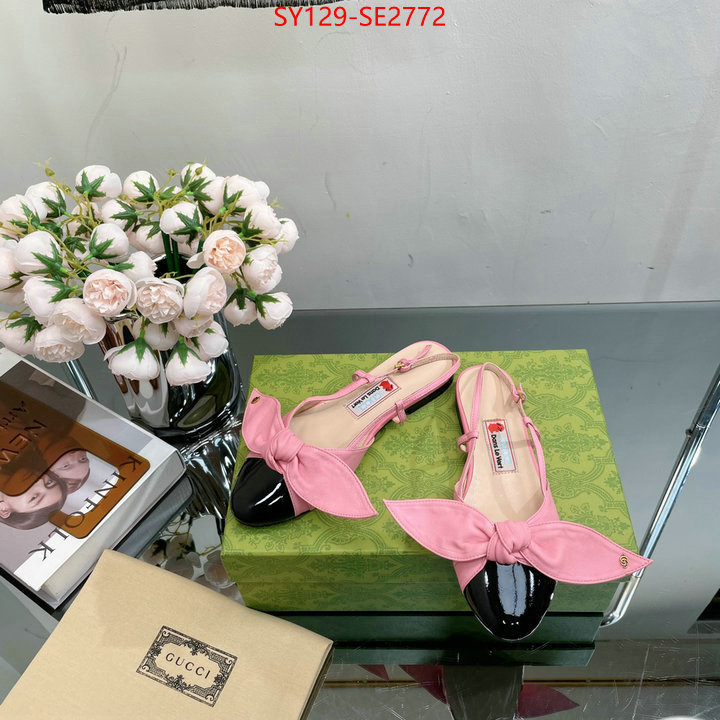 Women Shoes-Gucci,top 1:1 replica , ID: SE2772,$: 129USD