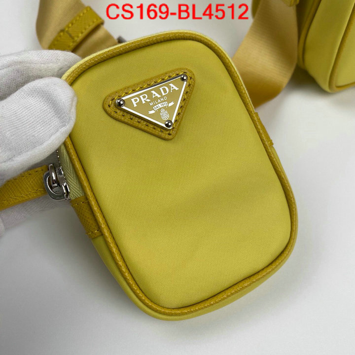 Prada Bags(TOP)-Diagonal-,ID: BL4512,$: 169USD