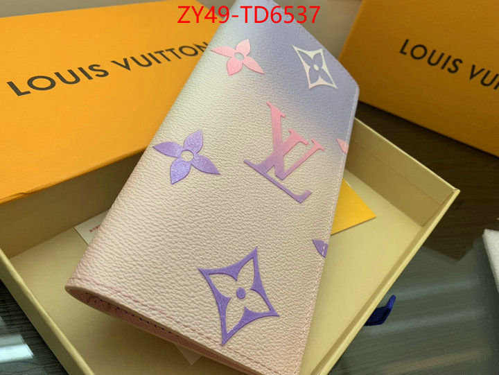 LV Bags(4A)-Wallet,best aaaaa ,ID: TD6537,$: 49USD