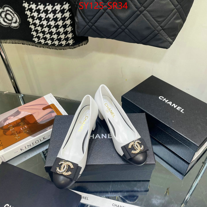 Women Shoes-Chanel,outlet 1:1 replica , ID: SR34,$: 125USD