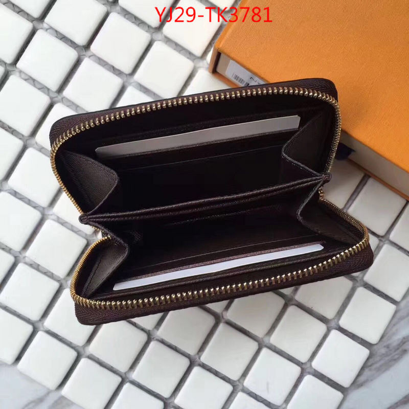 LV Bags(4A)-Wallet,ID: TK3781,$:29USD