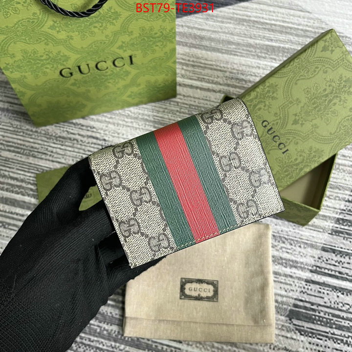 Gucci Bags(TOP)-Wallet-,sell online luxury designer ,ID: TE3931,$: 79USD