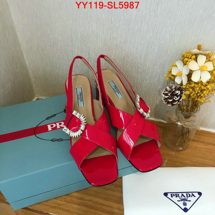 Women Shoes-Prada,where quality designer replica , ID: SL5987,$: 119USD