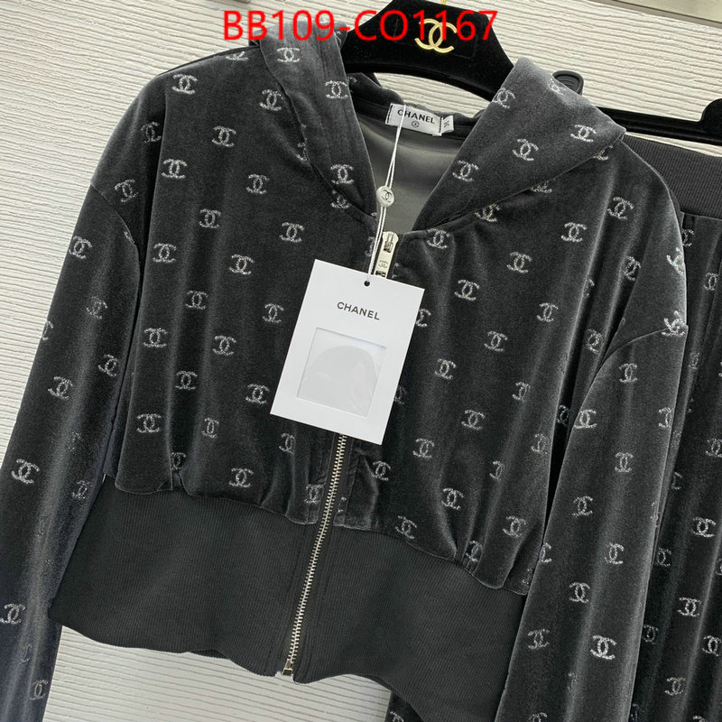 Clothing-Chanel,buying replica , ID: CO1167,$: 109USD