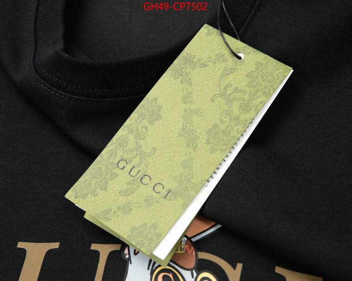 Clothing-Gucci,fashion , ID: CP7502,$: 49USD
