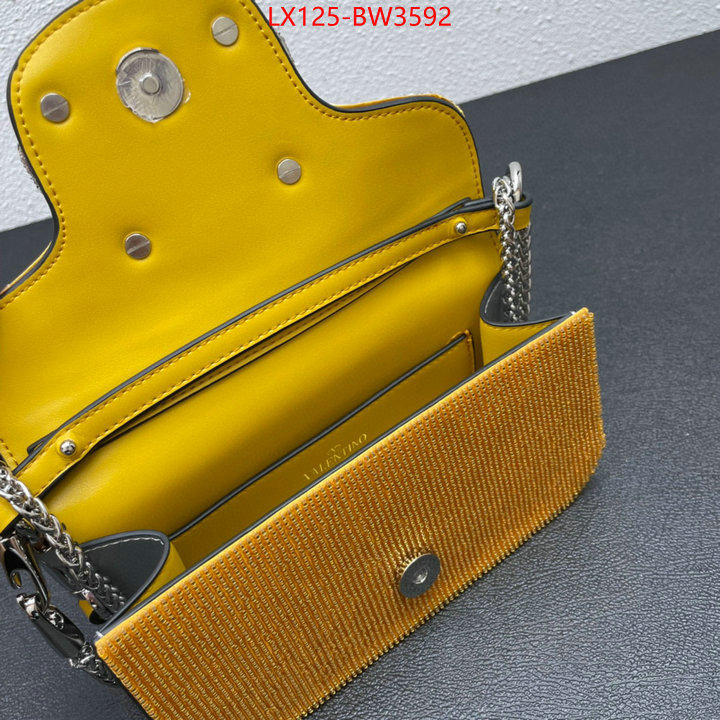 Valentino Bags(4A)-LOC-V Logo ,copy aaaaa ,ID: BW3592,$: 125USD