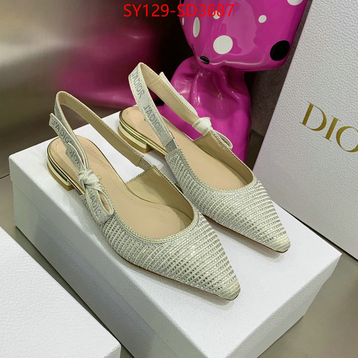 Women Shoes-Dior,what is top quality replica , ID: SD3687,$: 129USD