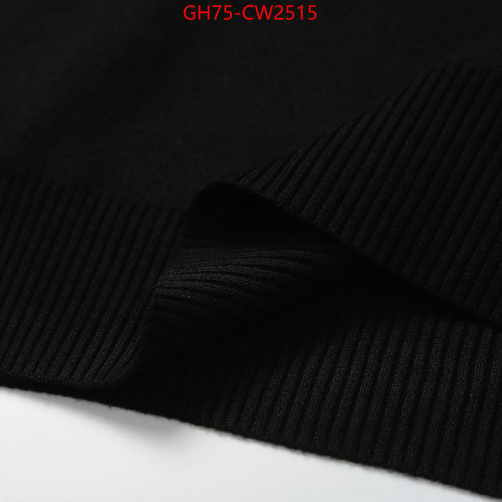 Clothing-Gucci,best site for replica , ID: CW2515,$: 75USD