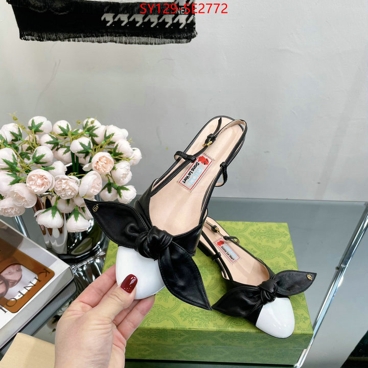 Women Shoes-Gucci,top 1:1 replica , ID: SE2772,$: 129USD