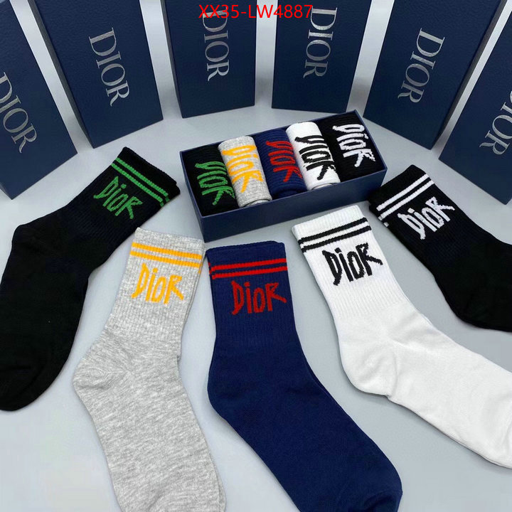 Sock-Dior,buy replica , ID: LW4887,$: 35USD