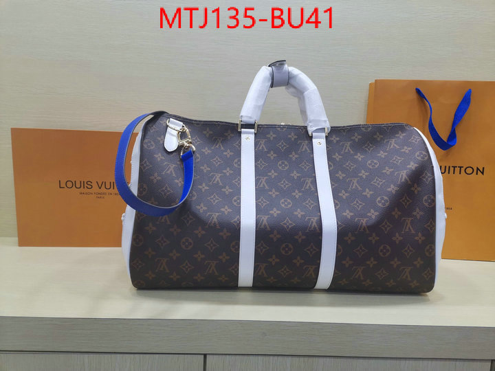 LV Bags(4A)-Keepall BandouliRe 45-50-,mirror quality ,ID: BU41,$: 135USD