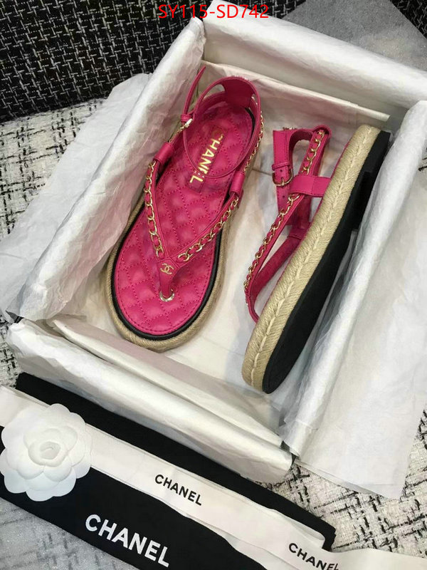 Women Shoes-Chanel,where quality designer replica , ID: SD742,$: 115USD