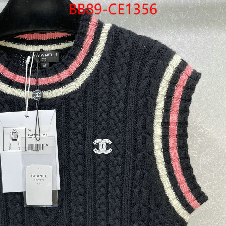 Clothing-Chanel,top grade , ID: CE1356,$: 89USD