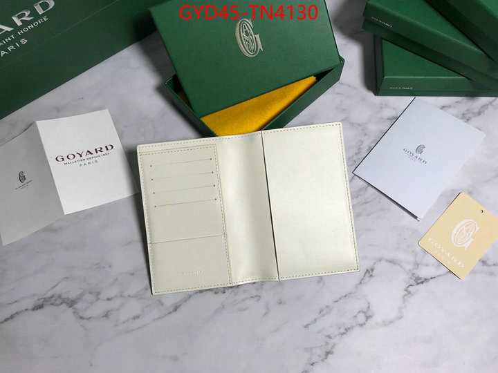 Goyard Bags(4A)-Wallet,wholesale replica ,ID: TN4130,$: 45USD