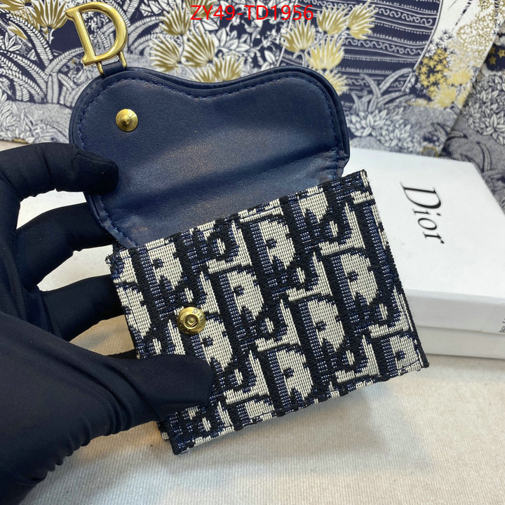 Dior Bags(4A)-Wallet-,ID: TD1956,$: 49USD