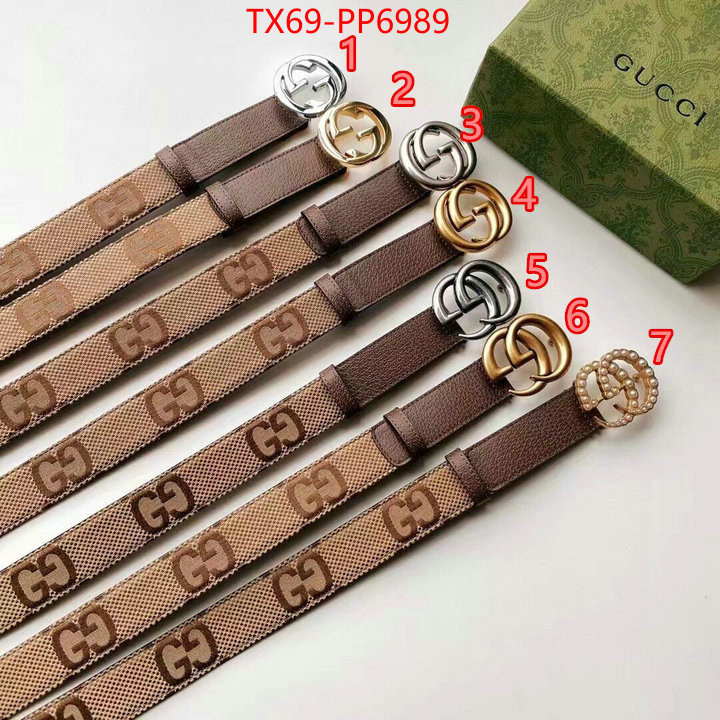 Belts-Gucci,shop the best high quality , ID: PP6989,$: 69USD