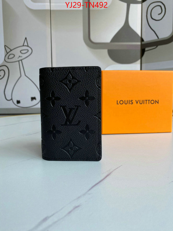 LV Bags(4A)-Wallet,ID: TN492,$: 29USD