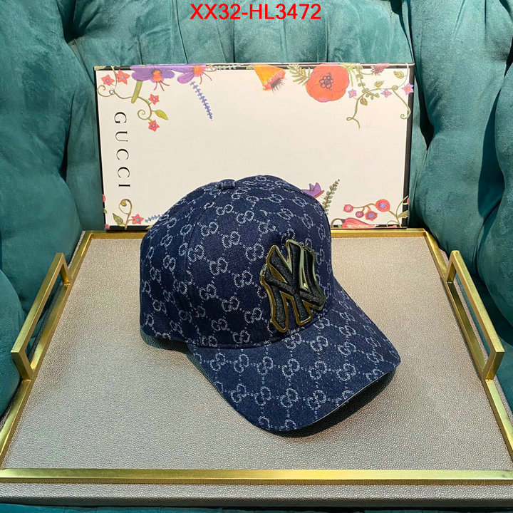 Cap (Hat)-Gucci,aaaaa+ quality replica , ID: HL3472,$: 32USD