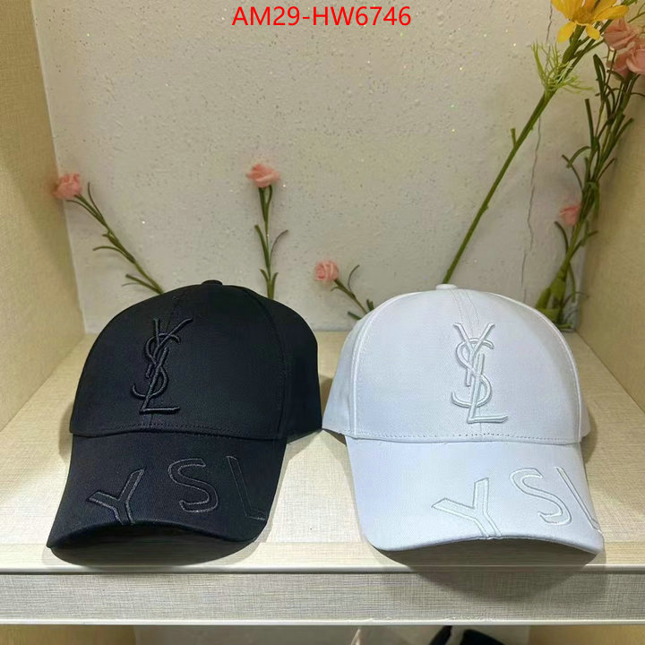 Cap (Hat)-YSL,1:1 replica wholesale , ID: HW6746,$: 29USD