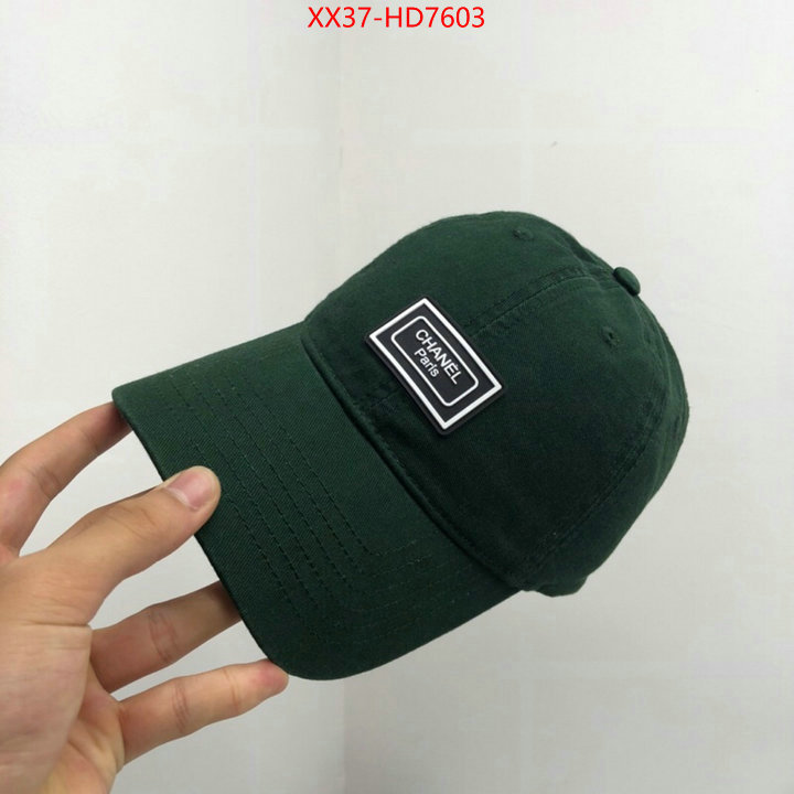 Cap (Hat)-Chanel,brand designer replica , ID: HD7603,$: 37USD