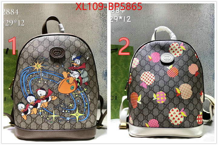 Gucci Bags(4A)-Backpack-,luxury fashion replica designers ,ID: BP5865,$: 109USD