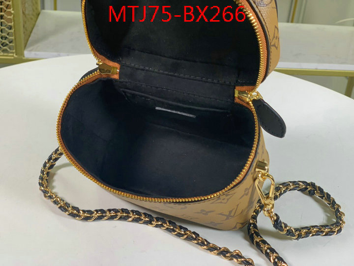 LV Bags(4A)-Vanity Bag-,wholesale ,ID: BX266,$: 75USD