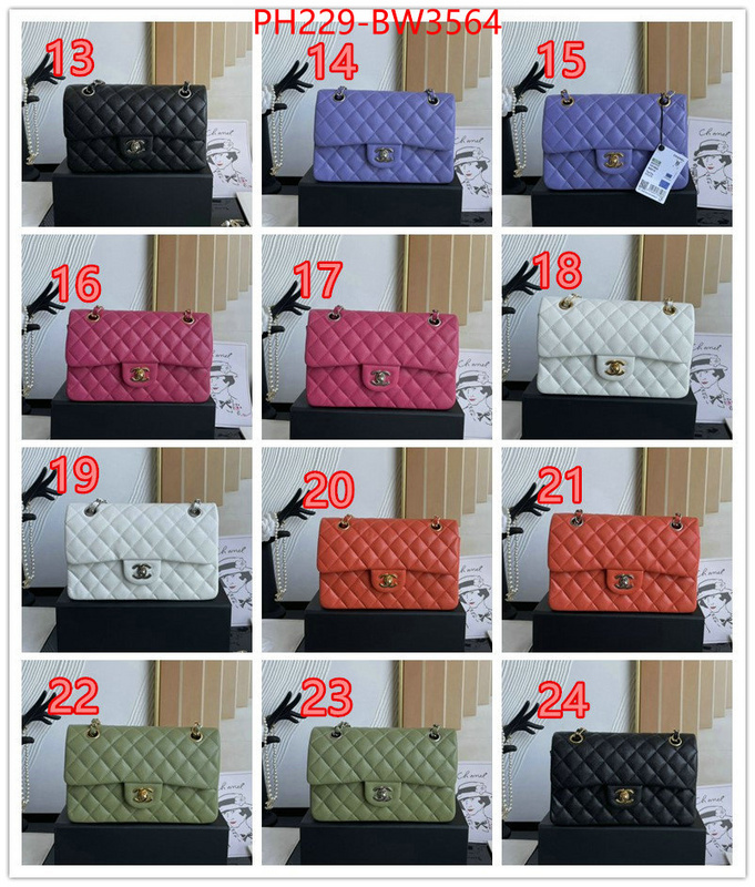 Chanel Bags(TOP)-Diagonal-,ID: BW3564,$: 229USD