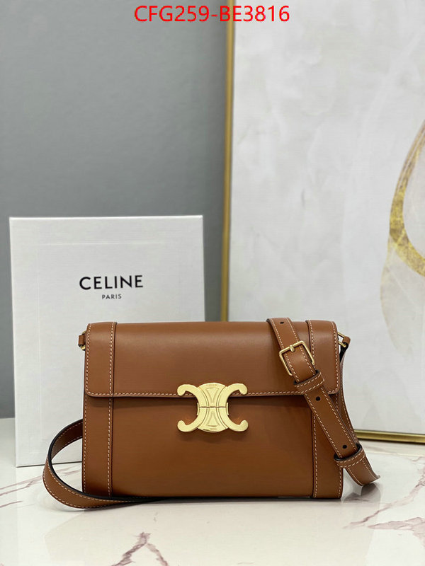 CELINE Bags(TOP)-Triomphe Series,ID: BE3816,$: 259USD