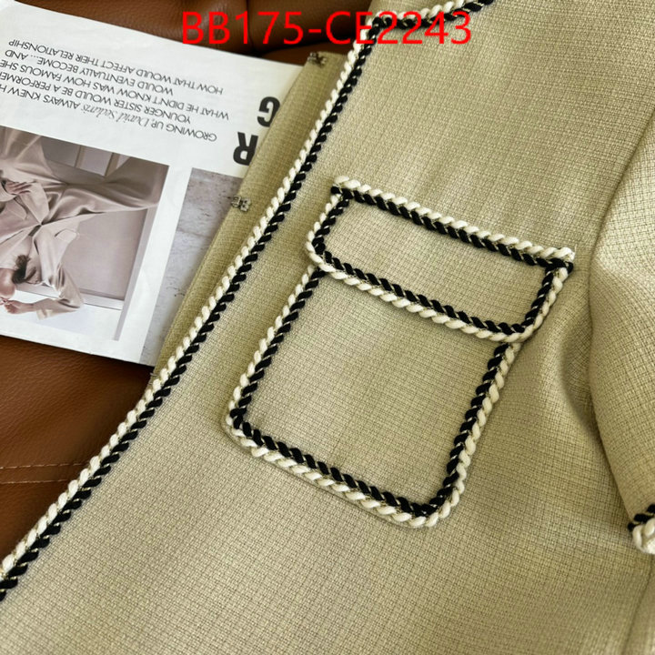 Clothing-Chanel,top quality website ,ID: CE2243,$: 175USD