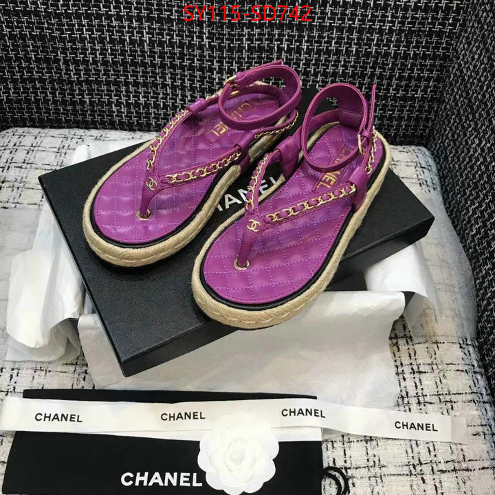 Women Shoes-Chanel,where quality designer replica , ID: SD742,$: 115USD