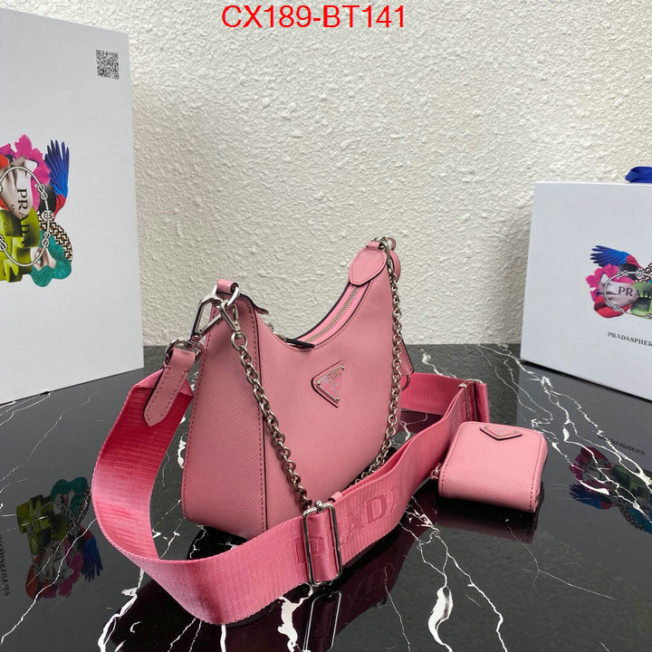 Prada Bags(TOP)-Re-Edition 2005,ID: BT141,$:189USD