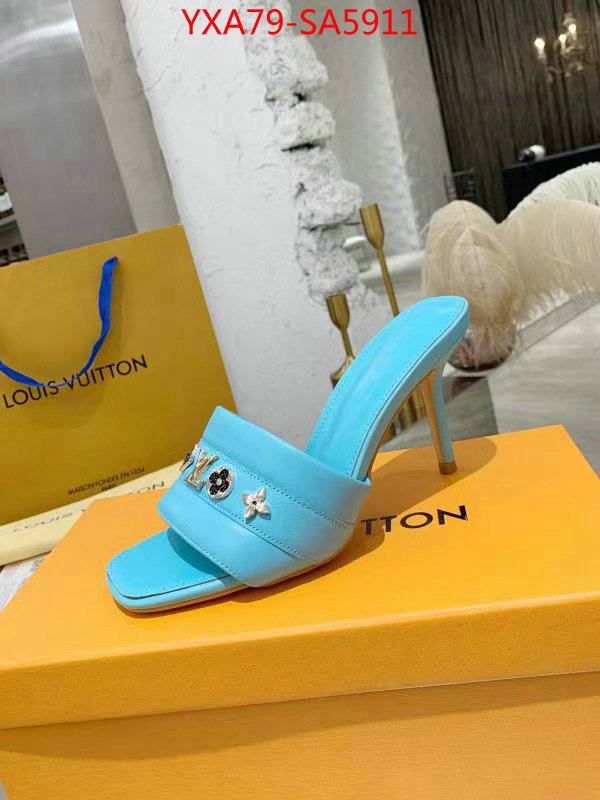 Women Shoes-LV,wholesale imitation designer replicas , ID: SA5911,$: 79USD