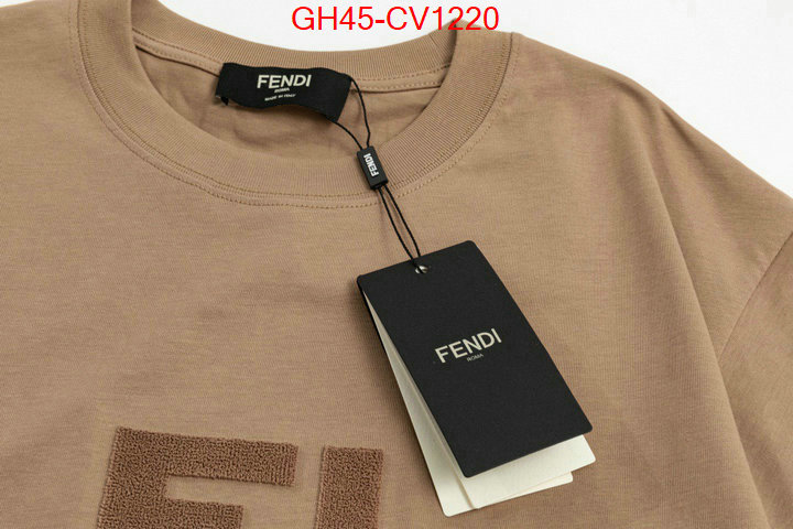 Clothing-Fendi,2023 replica , ID: CV1220,$: 45USD