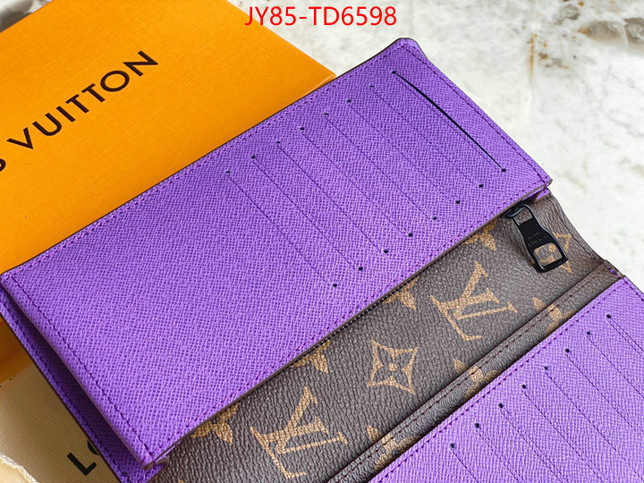 LV Bags(TOP)-Wallet,ID: TD6598,$: 85USD