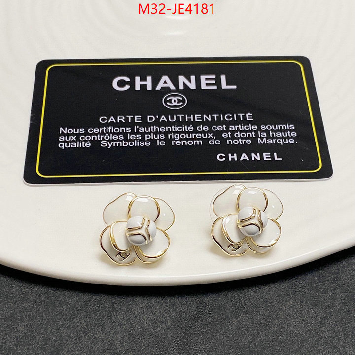 Jewelry-Chanel,where could you find a great quality designer , ID: JE4181,$: 32USD