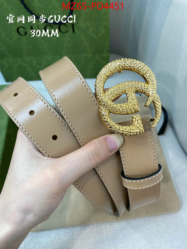 Belts-Gucci,the highest quality fake , ID: PD4451,$: 65USD