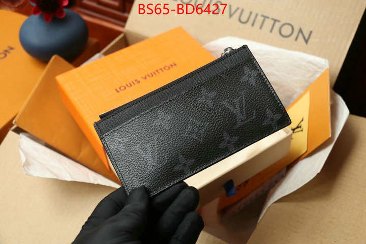 LV Bags(TOP)-Wallet,ID: BD6427,$: 65USD