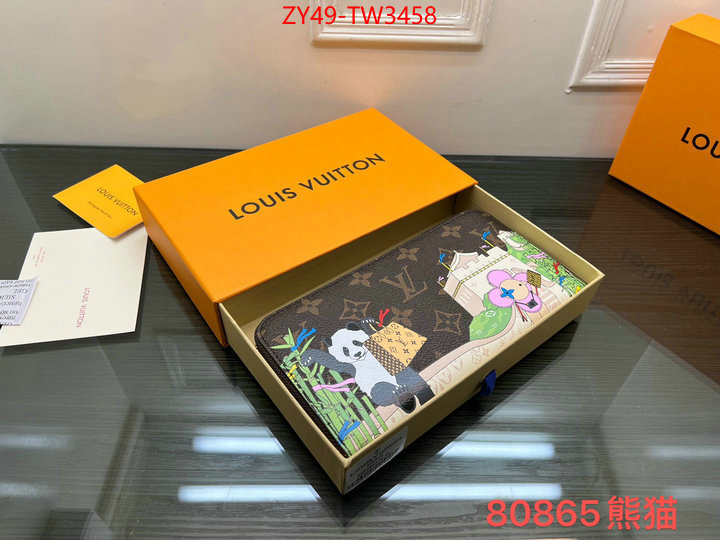 LV Bags(4A)-Wallet,wholesale 2023 replica ,ID: TW3458,$: 49USD