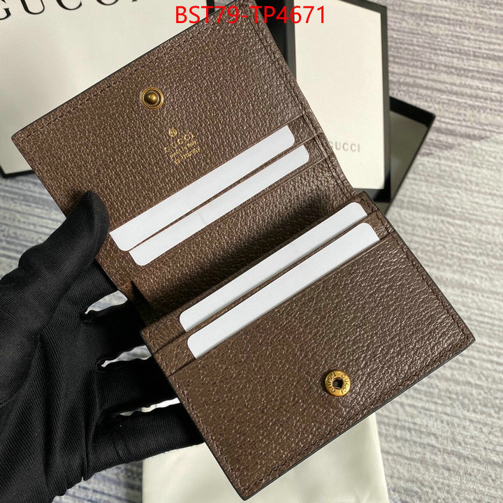 Gucci Bags(TOP)-Wallet-,ID: TP4671,$: 79USD