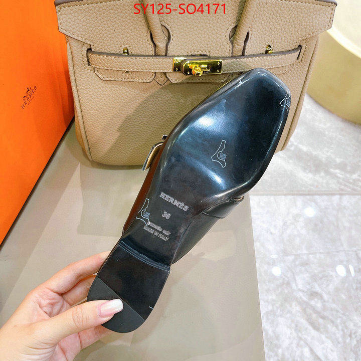 Women Shoes-Hermes,the highest quality fake , ID: SO4171,$: 125USD