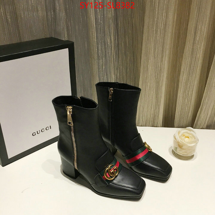 Women Shoes-Gucci,the best quality replica , ID: SL8382,$: 125USD