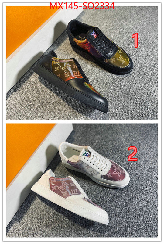 Men Shoes-LV,2023 aaaaa replica customize , ID: SO2334,$: 145USD