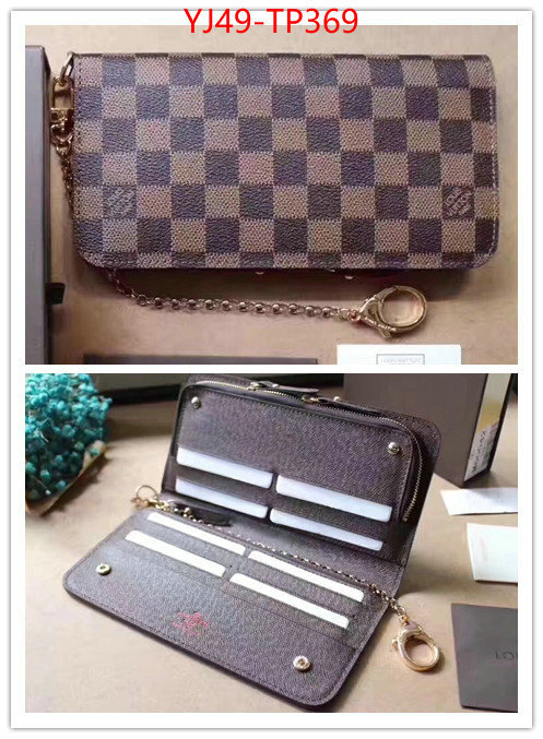 LV Bags(4A)-Wallet,ID: TP369,$: 49USD